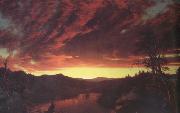 Frederick Edwin Church Twilight in the Wilderness (nn03) china oil painting reproduction